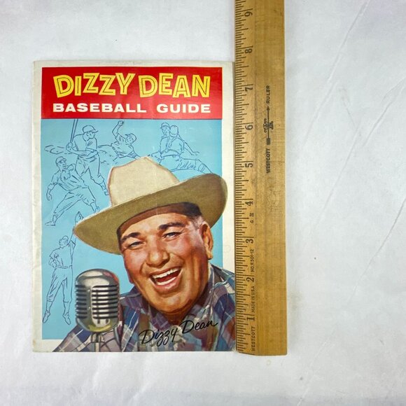 Vintage 1957 Dizzy Dean Baseball Guide With Falstaff Beer Ad - Picture 9 of 10